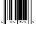 Barcode Image for UPC code 600350115593