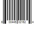 Barcode Image for UPC code 600445021624