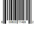 Barcode Image for UPC code 600603114892