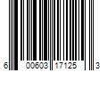 Barcode Image for UPC code 600603171253