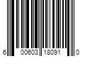 Barcode Image for UPC code 600603180910