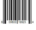 Barcode Image for UPC code 600603189234