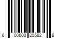 Barcode Image for UPC code 600603205828