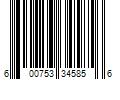 Barcode Image for UPC code 600753345856
