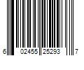 Barcode Image for UPC code 602455252937