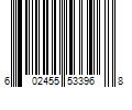 Barcode Image for UPC code 602455533968