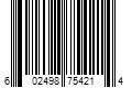 Barcode Image for UPC code 602498754214