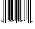 Barcode Image for UPC code 602652257254