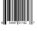 Barcode Image for UPC code 603497011827
