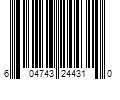 Barcode Image for UPC code 604743244310. Product Name: Project Source Pheasant 0.75-in T x 2.37-in W x 78.7-in L Laminate Wood Multi-purpose Floor Moulding in Gray | M4N1S-07393