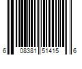 Barcode Image for UPC code 608381514156