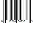 Barcode Image for UPC code 610214643353