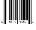 Barcode Image for UPC code 610377745154. Product Name: HAYWARD INDUSTRIES  INC NORTHSTAR STRAINER COVER TRING SPX4000TS