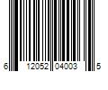 Barcode Image for UPC code 612052040035. Product Name: Wilkins 3/4 in. 720A Pressure Vacuum Breaker Assembly