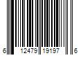 Barcode Image for UPC code 612479191976. Product Name: McKesson Corporation McKesson Rinse-Free Perineal and Skin Cleanser Wash - Herbal Scent  8 oz  1 Ct