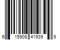 Barcode Image for UPC code 615908419399. Product Name: TIGI Hair Reborn Sublime Smooth Shampoo for Frizz-Prone Stressed Hair 8.5 fl oz