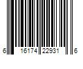 Barcode Image for UPC code 616174229316