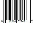 Barcode Image for UPC code 616314022487. Product Name: PIP Protective Industrial Products PIP Zenon Z12 Safety Glasses  Clear