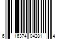 Barcode Image for UPC code 616374042814