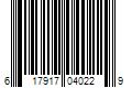 Barcode Image for UPC code 617917040229