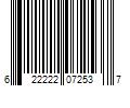 Barcode Image for UPC code 622222072537