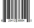 Barcode Image for UPC code 628412365540. Product Name: Easton Quantum USSSAYouth Baseball Bat | 29 in | -10