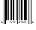 Barcode Image for UPC code 635635453206