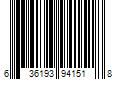 Barcode Image for UPC code 636193941518