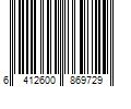 Barcode Image for UPC code 6412600869729