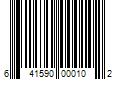 Barcode Image for UPC code 641590000102. Product Name: PPA INDUSTRIES True Blue Basic Air Filter MERV 7- 16x25x1