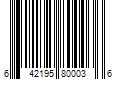 Barcode Image for UPC code 642195800036