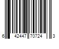 Barcode Image for UPC code 642447707243. Product Name: Anne Klein Gold-Tone Crystal Stone Collar Necklace, 16" + 3" extender - Multi