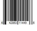 Barcode Image for UPC code 642863114496. Product Name: Greenies Natural Sweet Potato Flavor Dental Dog Treats, 36 oz., Count of 36, Regular