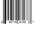 Barcode Image for UPC code 645719281687. Product Name: Chade Brazilian Black Label Human Hair 12 - Color OT1B/RED