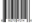 Barcode Image for UPC code 650270472146. Product Name: FREETRESS - EQUAL Pony Pop Bang + Ponytail 2PCs COILY (DRAWSTRING)
