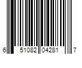 Barcode Image for UPC code 651082042817. Product Name: GARDEN CRAFT 0.8-in x 20.3-in x 28-in Green Metal Steel Border Fencing | 042810