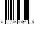 Barcode Image for UPC code 654604063123. Product Name: Island Soap & Candle Works Island Soap & Candle Organza Gift Bag Mango Coconut Guava