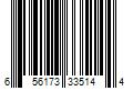 Barcode Image for UPC code 656173335144. Product Name: American Baby Company 100% Natural Cotton Value  Grey Star/Zigzag  Size Pack of
