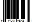 Barcode Image for UPC code 657201080081. Product Name: L OrÃ©al Group L Oreal Quick Blue High Performance Powder Lightener Packette   1 oz