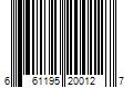 Barcode Image for UPC code 661195200127. Product Name: Nalgene Snap-Cap Plastic Vial - White
