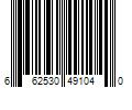 Barcode Image for UPC code 662530491040. Product Name: Norton Abrasives Depressed Center Whl T27 9x1/4x5/8-11 AO 66253049104