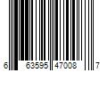 Barcode Image for UPC code 663595470087