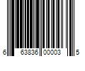 Barcode Image for UPC code 663836000035