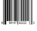 Barcode Image for UPC code 666197822223. Product Name: EYE OJO CORP Safety Vu Bifocal Safety Glasses Back Tent +2.00