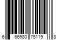 Barcode Image for UPC code 666980751198