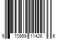 Barcode Image for UPC code 670959114266. Product Name: Jane Iredale Amazing Base Refill Brush with 2 Refills Natural