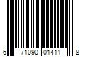 Barcode Image for UPC code 671090014118. Product Name: Woodford 1/2 in. x 1/2 in. MPT x Female Sweat x 12 in. L Freezeless Anti-Siphon Sillcock Valve
