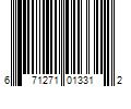 Barcode Image for UPC code 671271013312. Product Name: Jama Corporation Private Limited Old West Children s Narrow J Toe Boots