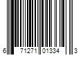 Barcode Image for UPC code 671271013343. Product Name: Old West Boys' Narrow J-Toe Western Boots, 2-Row Stitch, 9 in., Tan