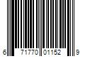 Barcode Image for UPC code 671770011529